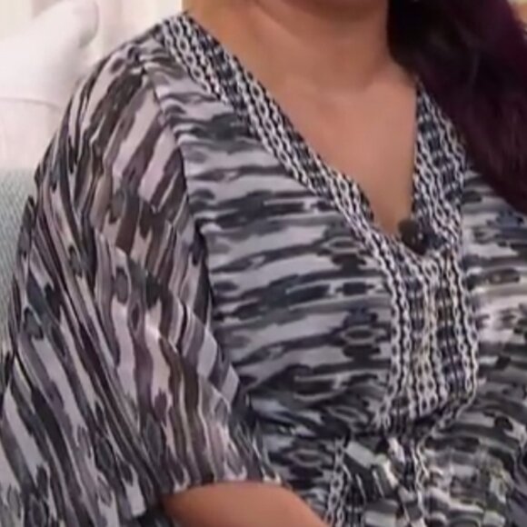 Colleen Lopez 2-in-1 Midi Caftan with Slip, Dress Swim Cover Up L/XL NWOT - Picture 11 of 12